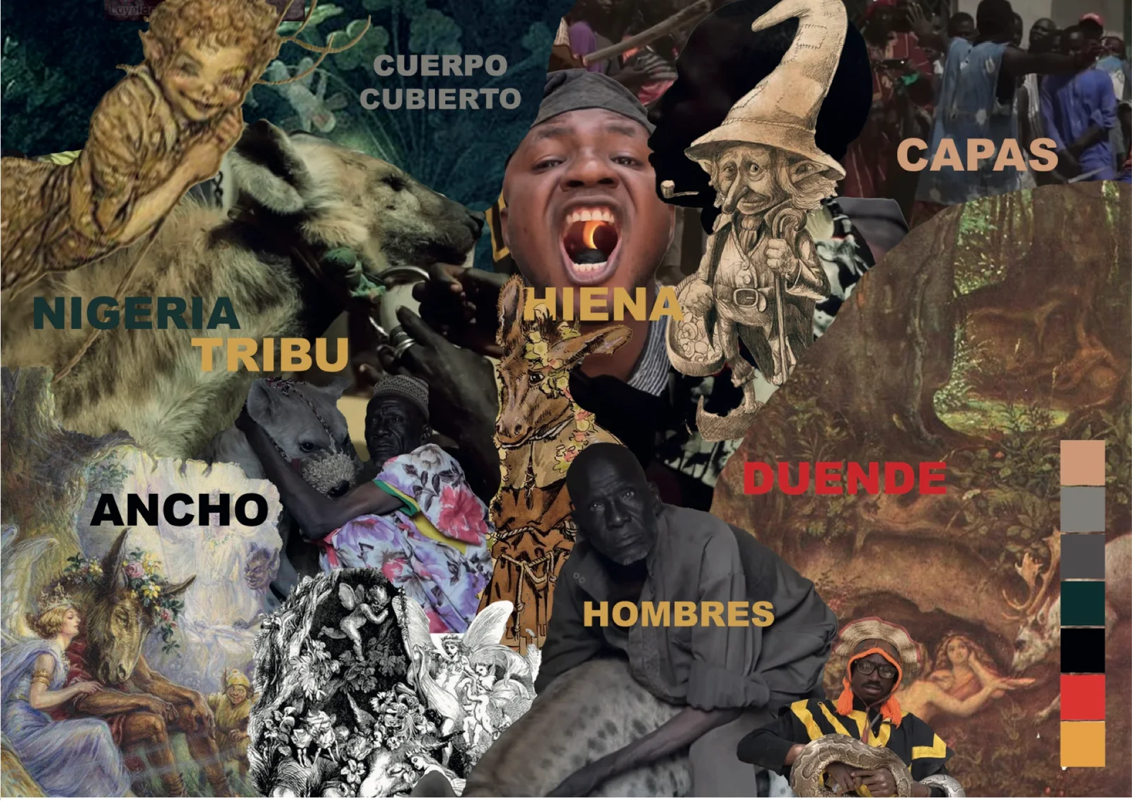 Moodboard de la colección