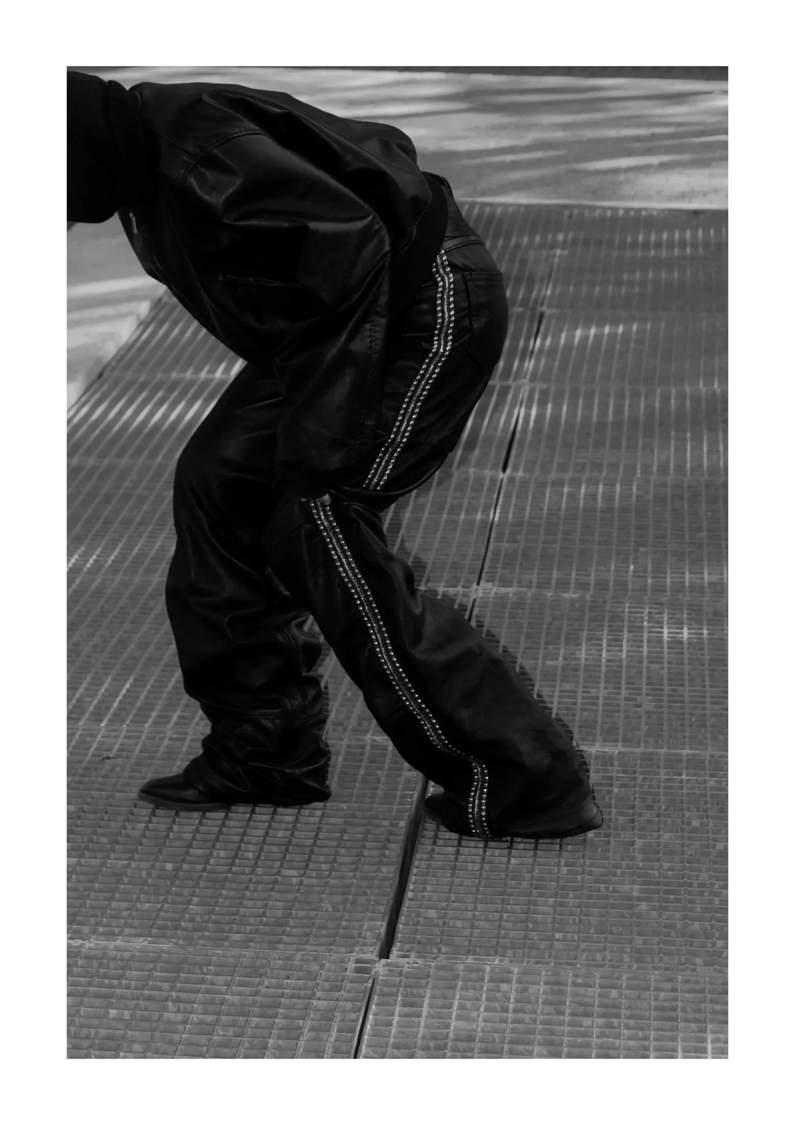Los pantalones en movimiento