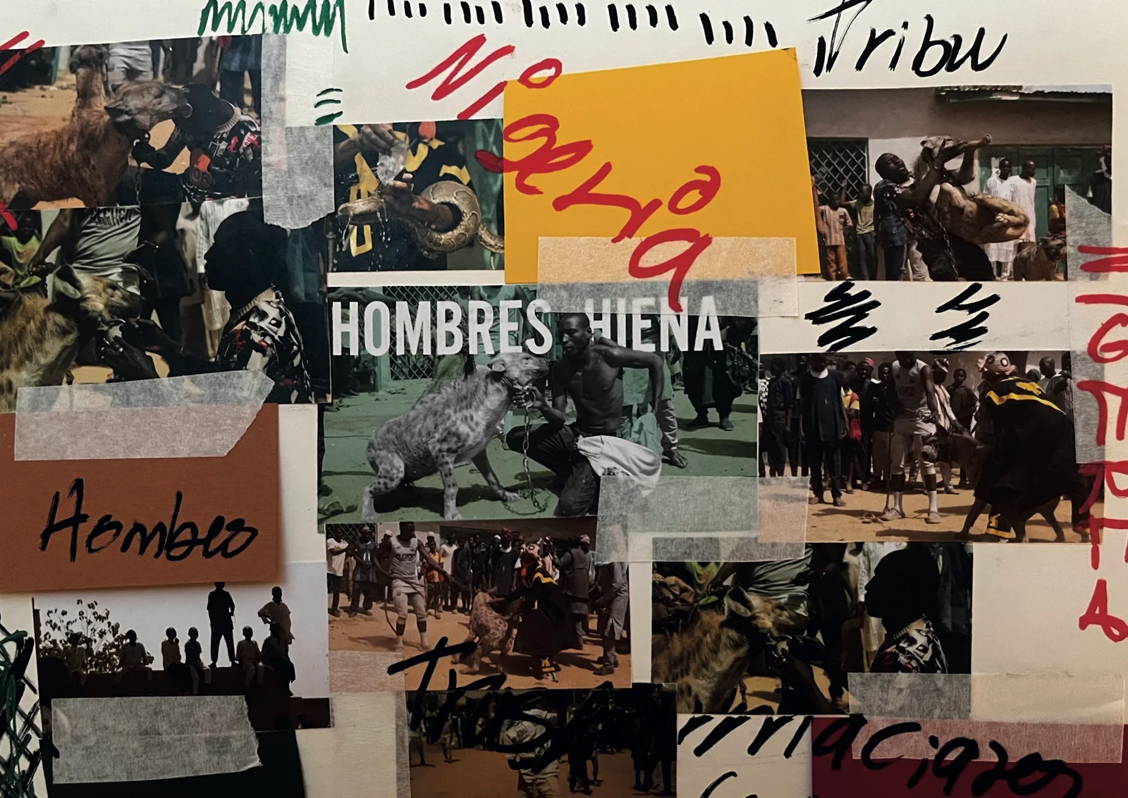 Cuaderno de artista con referencias