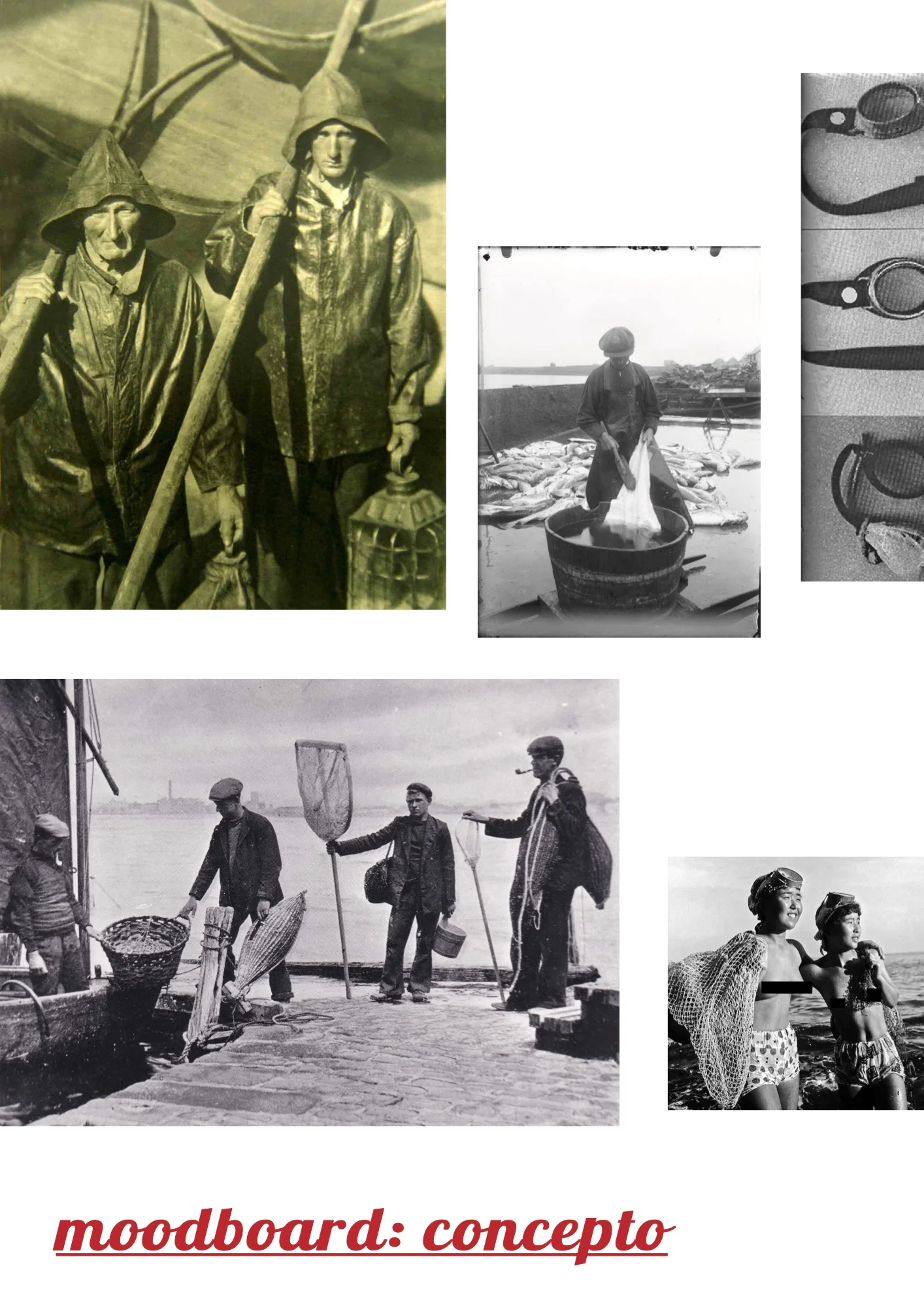 Moodboard de la colección